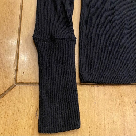 Free People Black Off-Shoulder Soft New Medium Long Sleeve Cozy Sweater - Picture 7 of 12